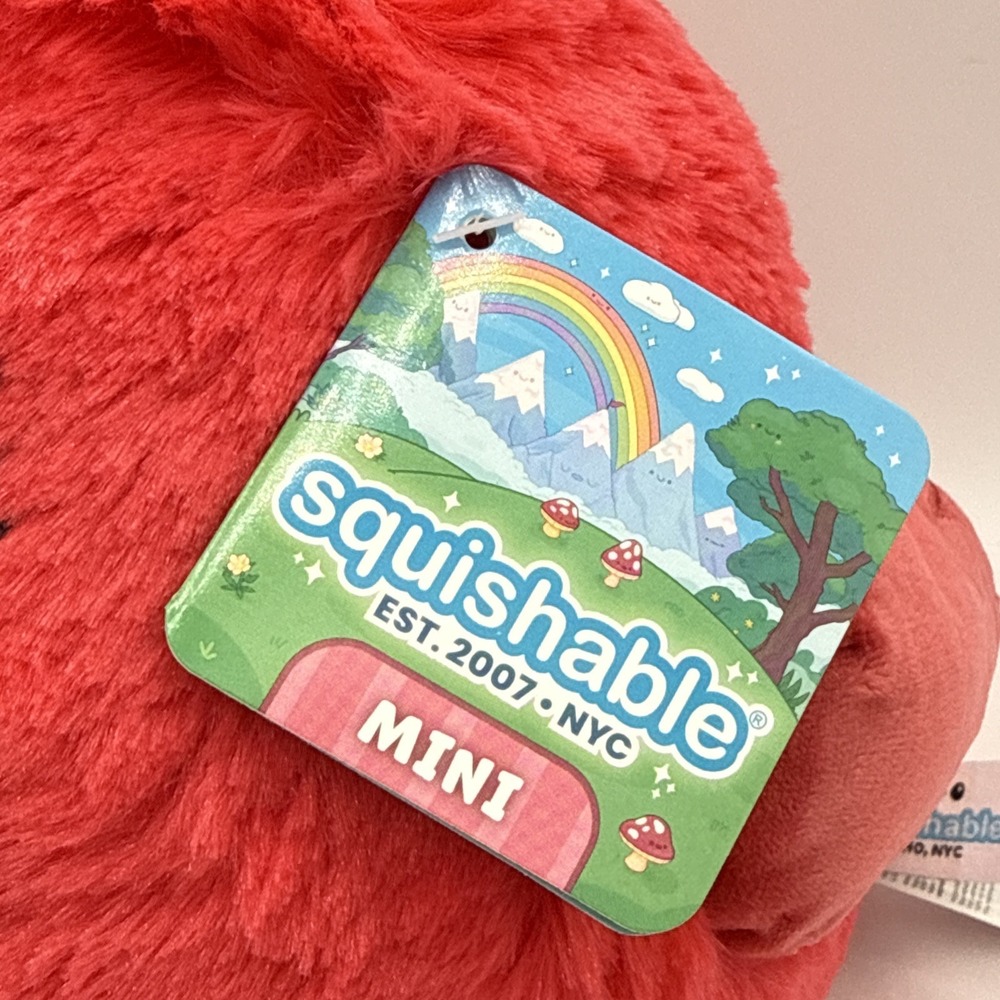 Squishable Mini Cardinal Plush Red 10" Soft Plushie Stuffed Animal Bird NWT - Picture 6 of 12